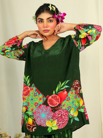 Elevate Your Style with the Apple Print Co-Ord Set from Earthofab